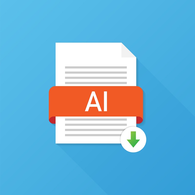 The AI file icon.