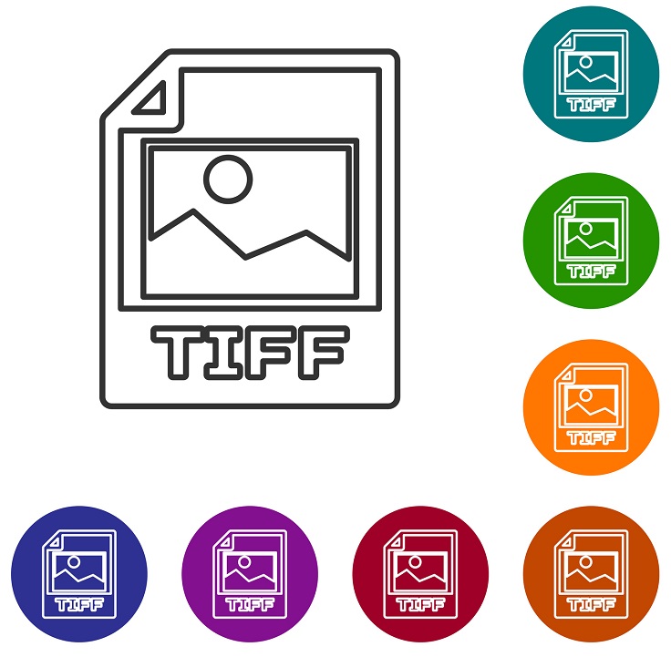 A picture of the TIFF icon.