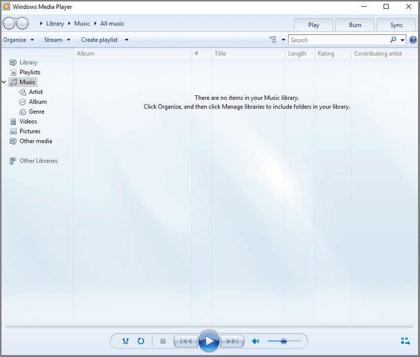 Ein Screenshot des Windows Media Players, der eine Datei im MP4A-Audioformat anzeigt.