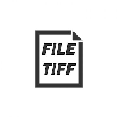 Ein Dateisymbol für das TIFF-Format.