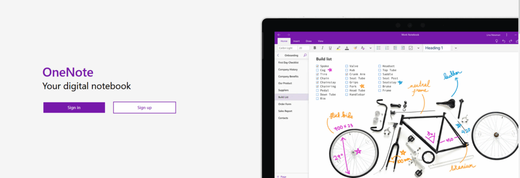 How to use Microsoft OneNote – a simple guide | Canto